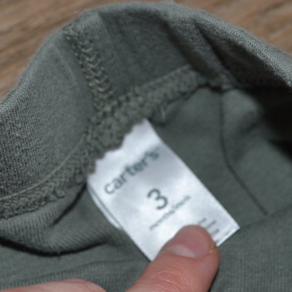 Carter's Basic Bottoms Bundle Lot Set of 6 Bottoms Size 3 Months Gender Neutral - Picture 4 of 5